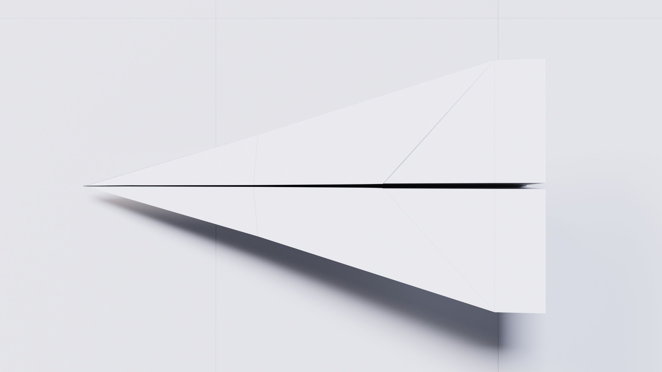 Paper Airplane 01 3D Model Low-poly 3D model_10