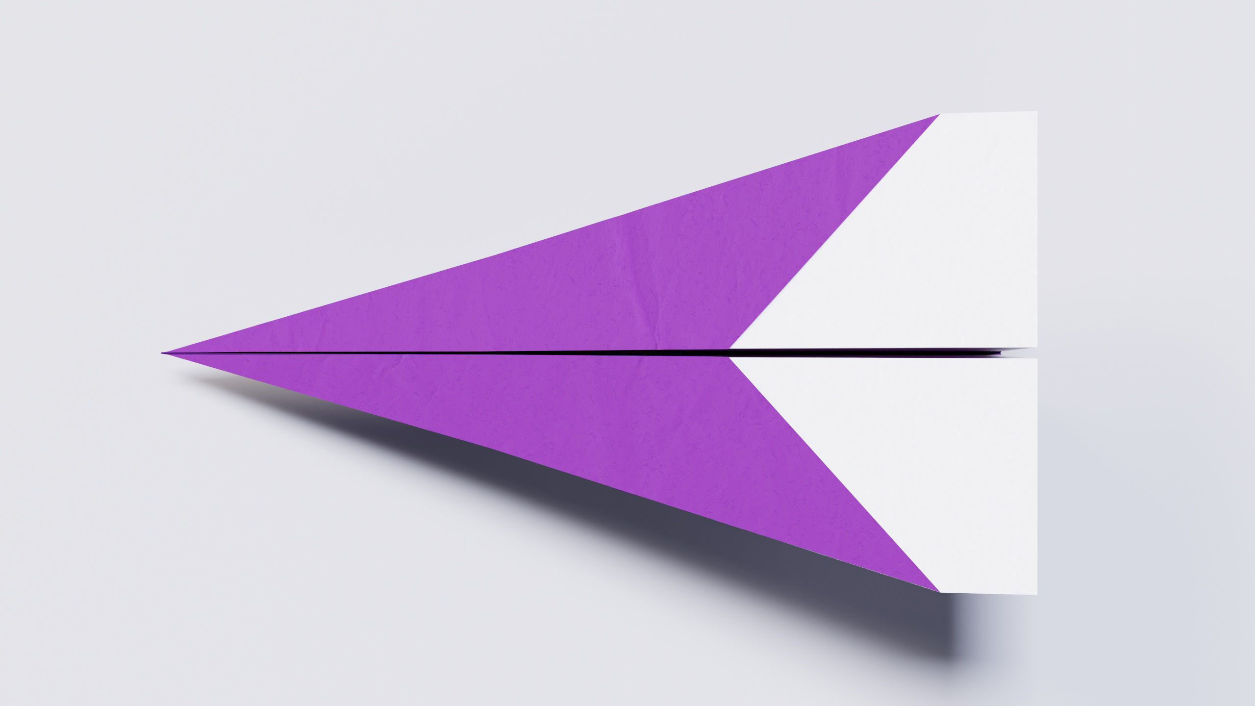 Paper Airplane 01 3D Model Low-poly 3D model_1