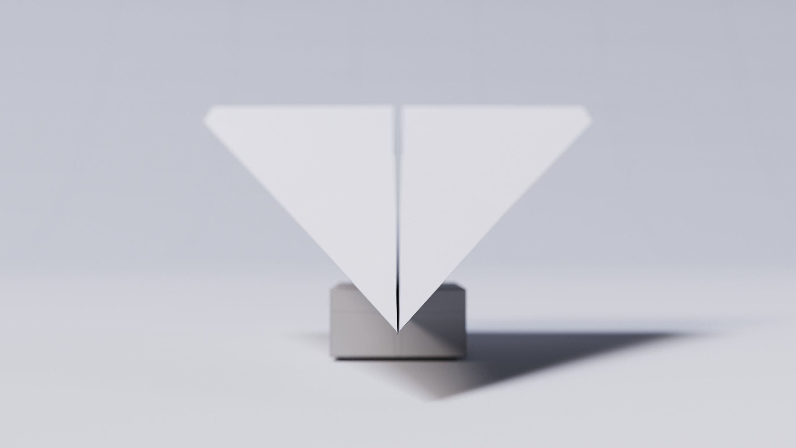 Paper Airplane 01 3D Model Low-poly 3D model_13