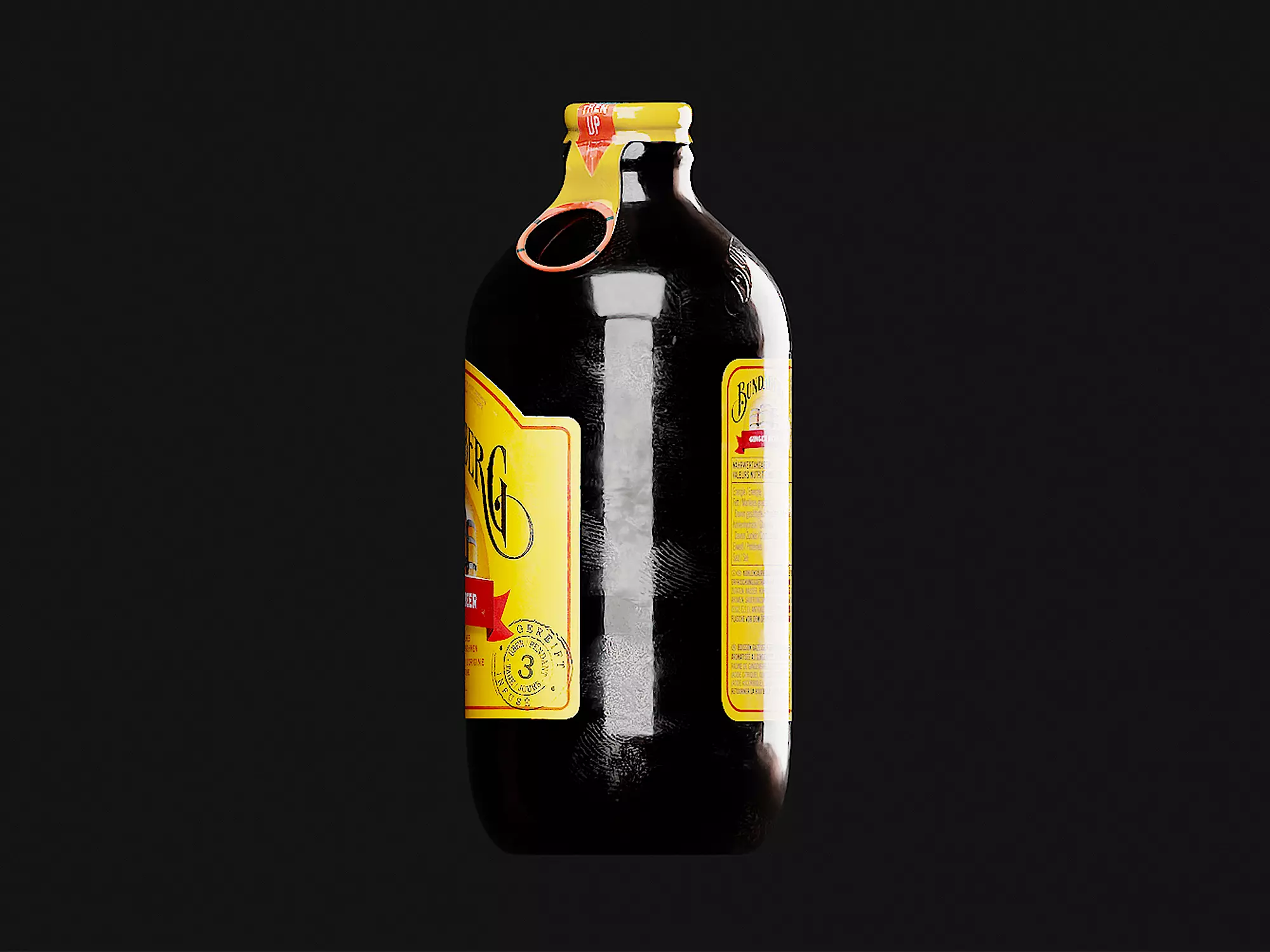 Ginger Beer Bundaberg 3D model_0