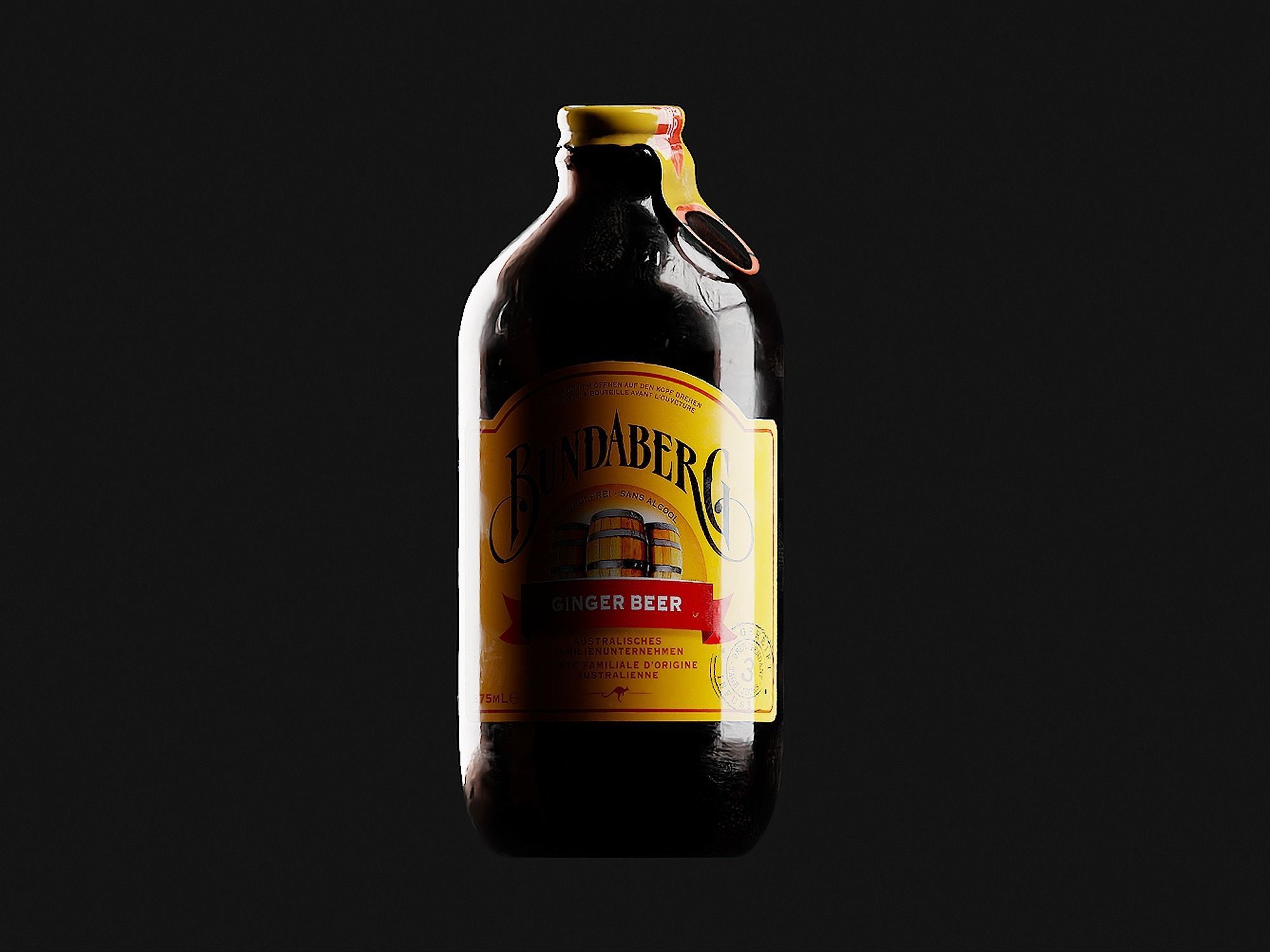 Ginger Beer Bundaberg 3D model_1
