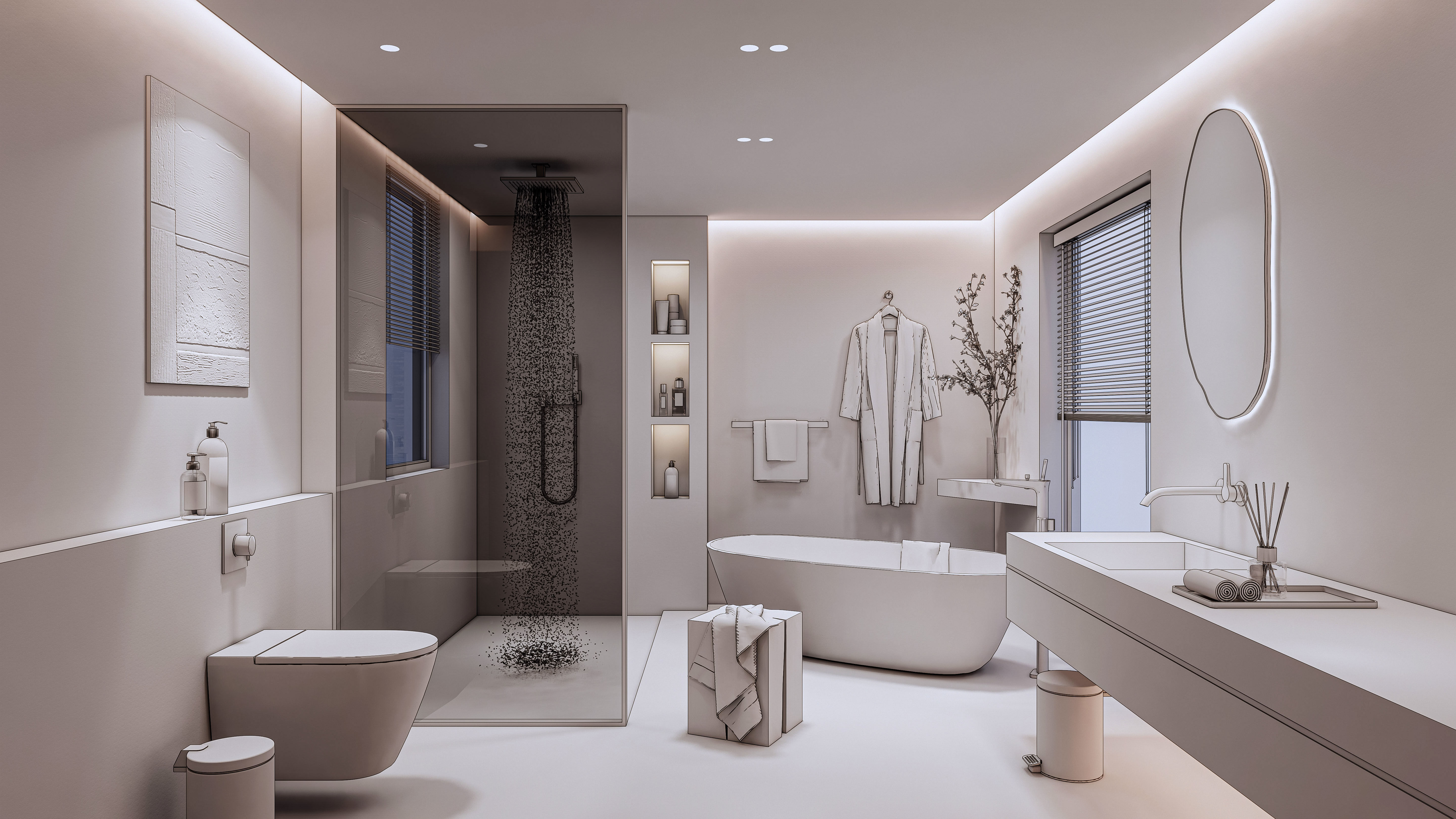 Bathroom  11 3D model_20