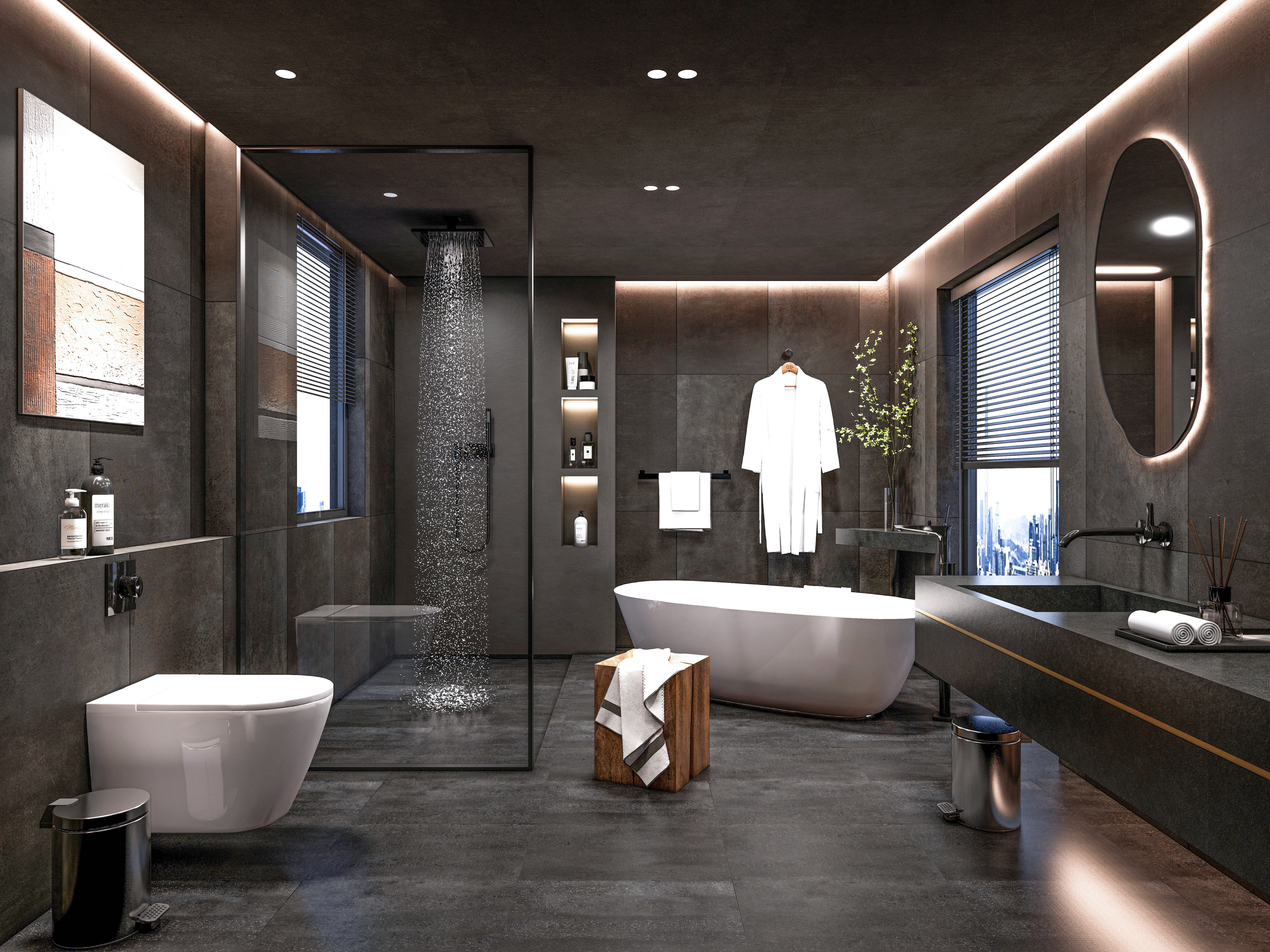Bathroom  11 3D model_8