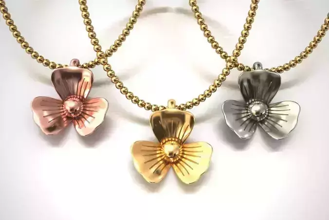 Flower Delicate Pendant