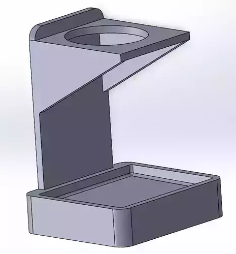 Electric toothbrush holder 3D print model