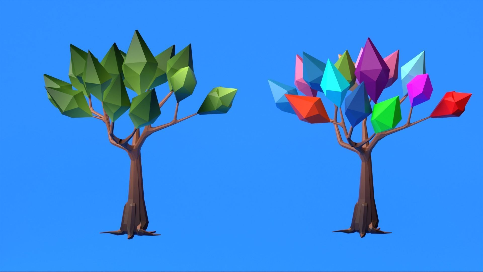 Low Ploy Landscape Pack Low-poly 3D model_22