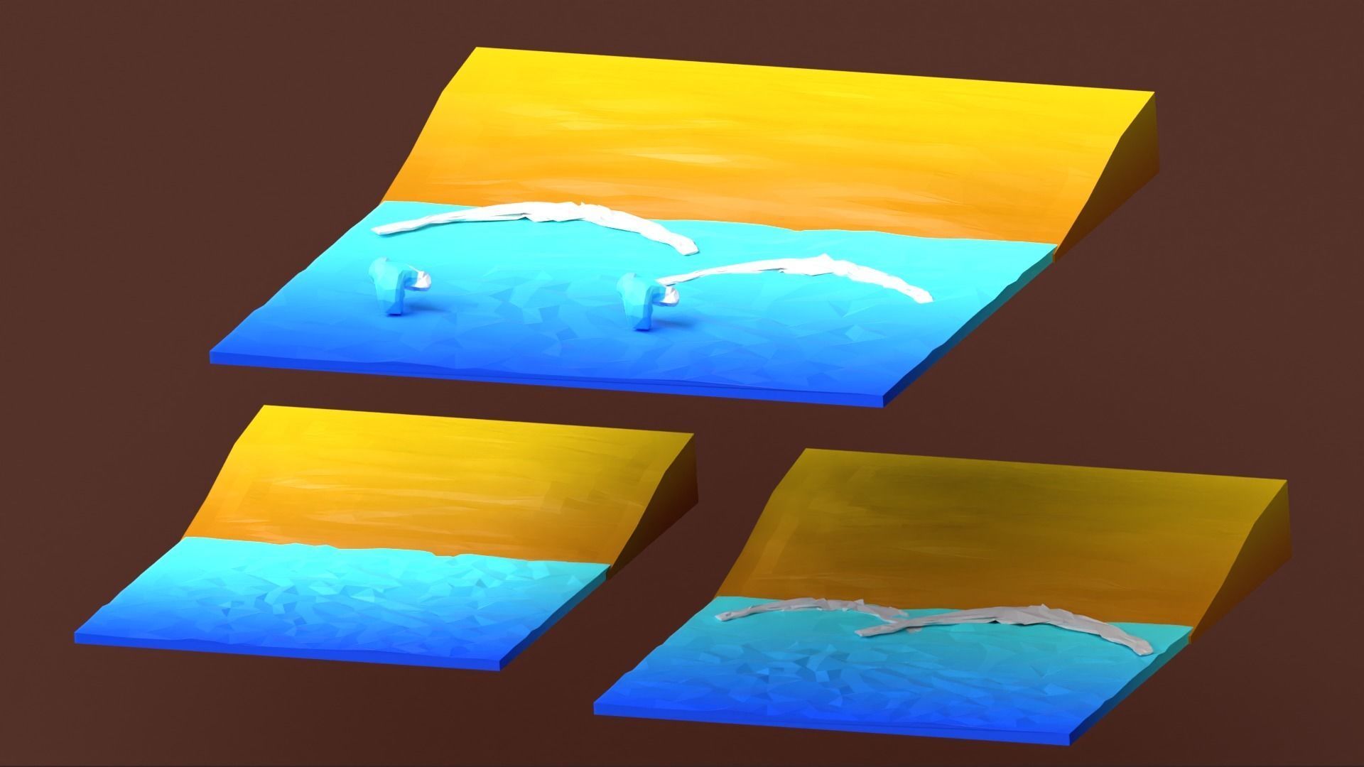 Low Ploy Landscape Pack Low-poly 3D model_8