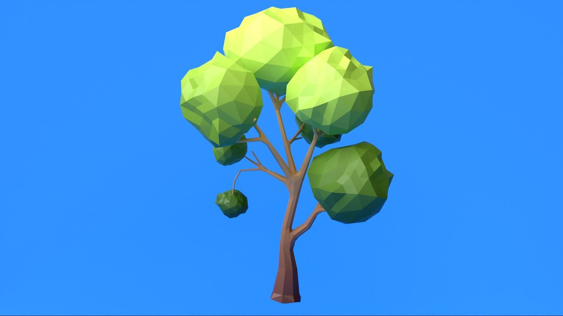 Low Ploy Landscape Pack Low-poly 3D model_21