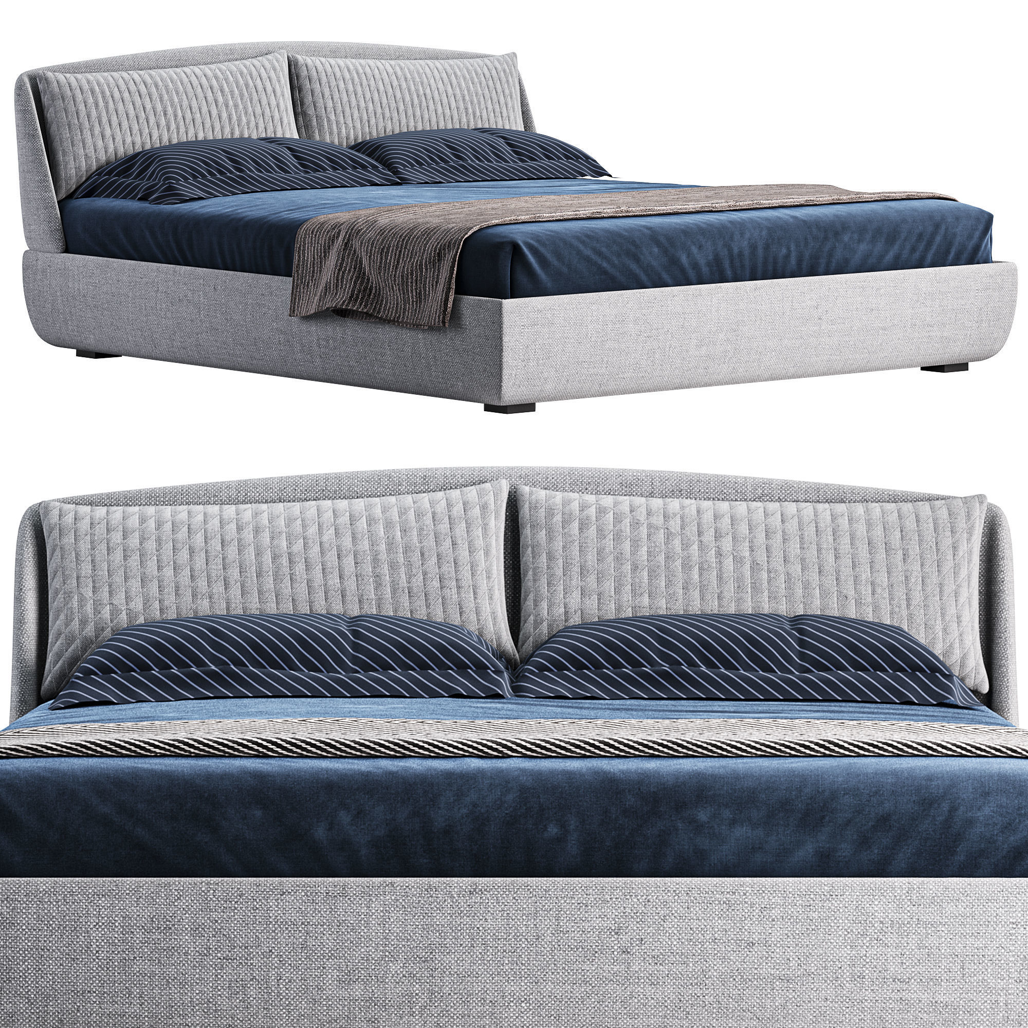 Ekeko Bed By Twils 3D model_1