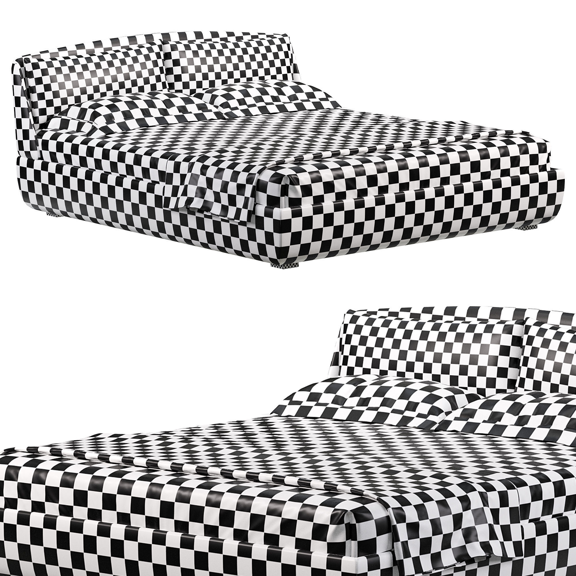 Ekeko Bed By Twils 3D model_3