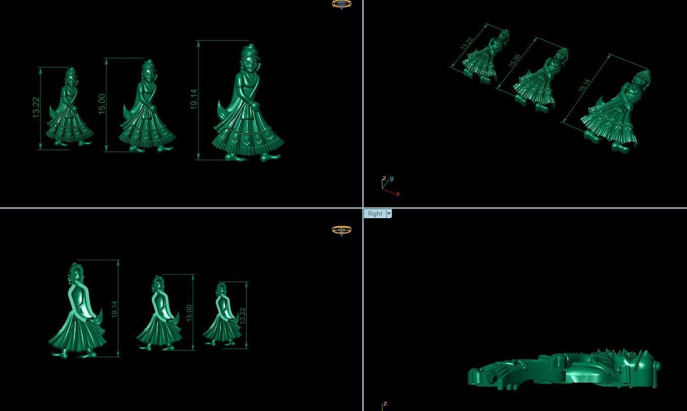 144 PCS MIXED MURTI  3D print model_36