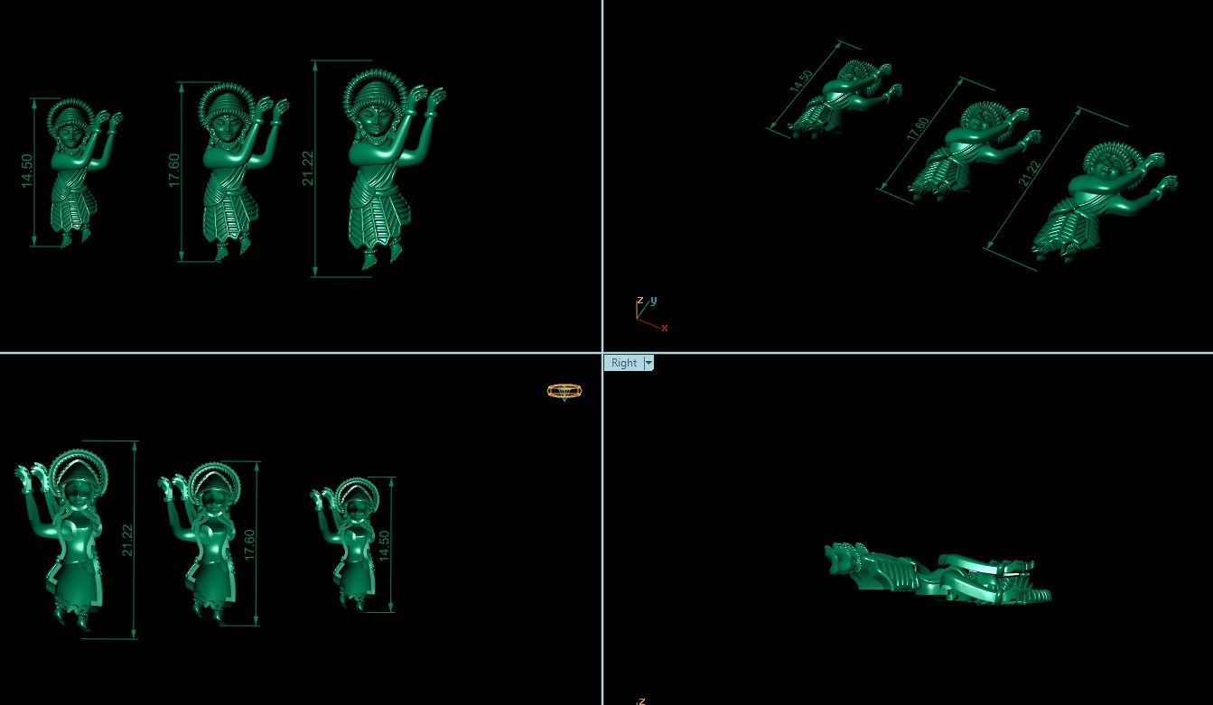 144 PCS MIXED MURTI  3D print model_101