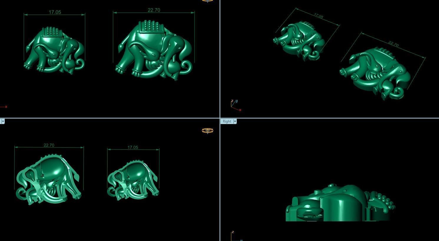 144 PCS MIXED MURTI  3D print model_65