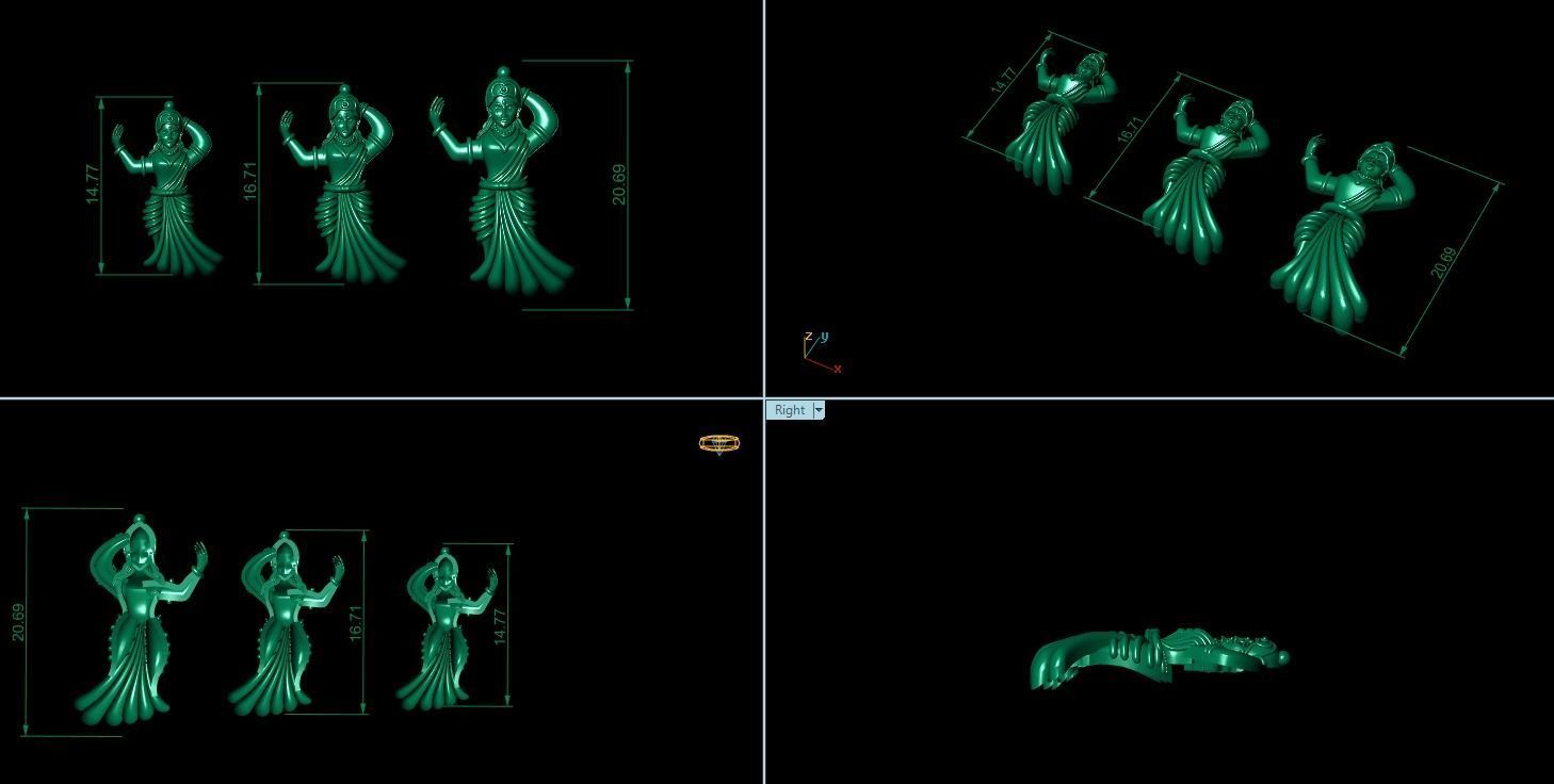 144 PCS MIXED MURTI  3D print model_98