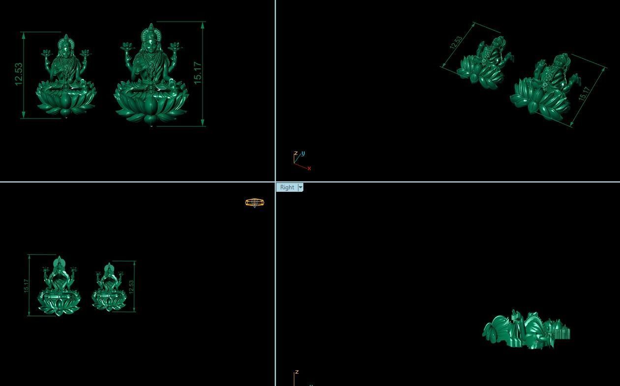 144 PCS MIXED MURTI  3D print model_131