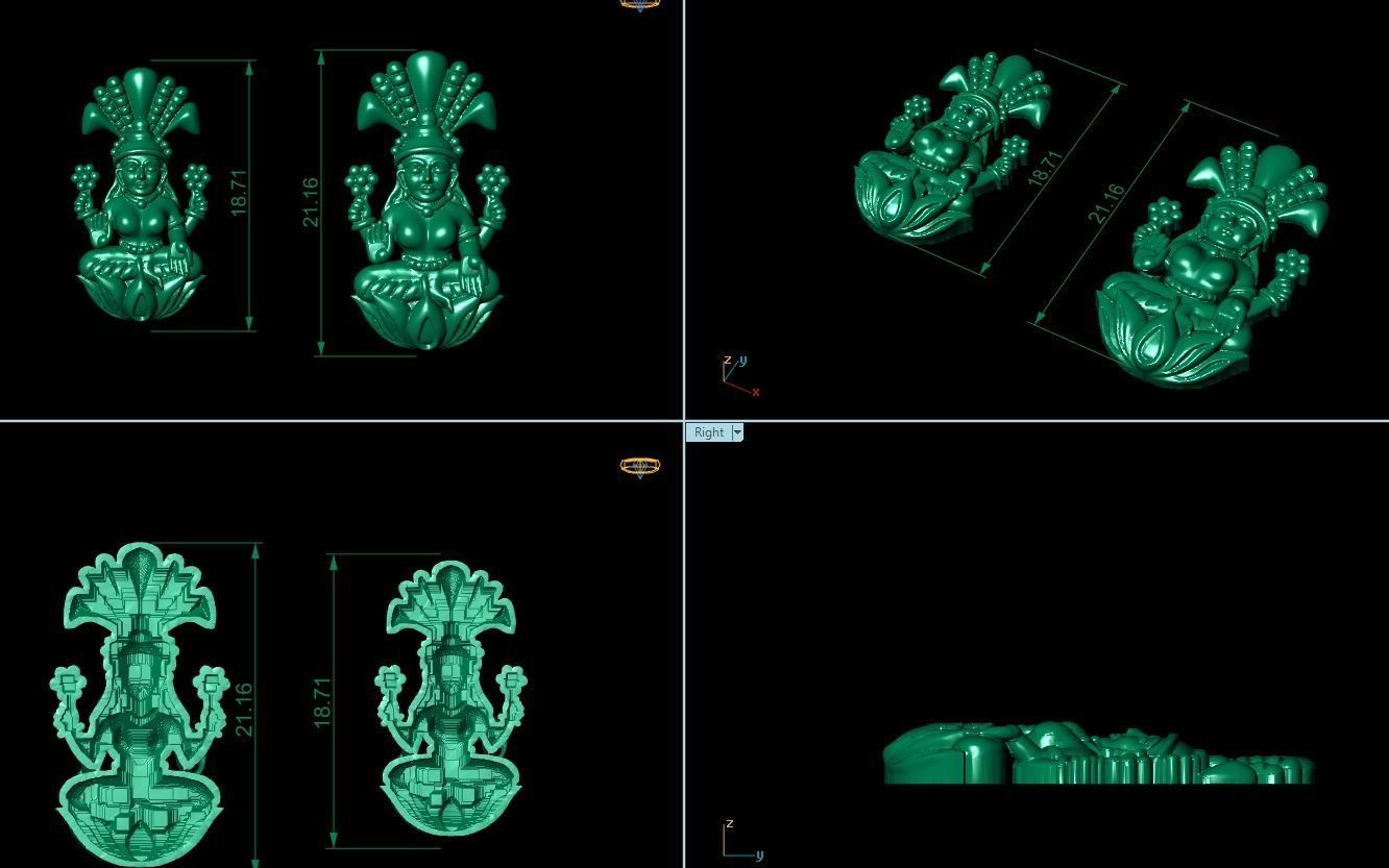 144 PCS MIXED MURTI  3D print model_29