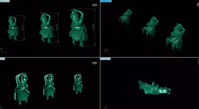 144 PCS MIXED MURTI  3D print model