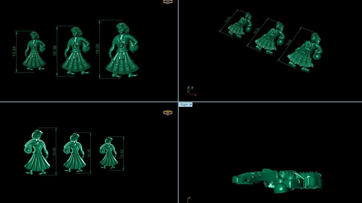 144 PCS MIXED MURTI  3D print model_34