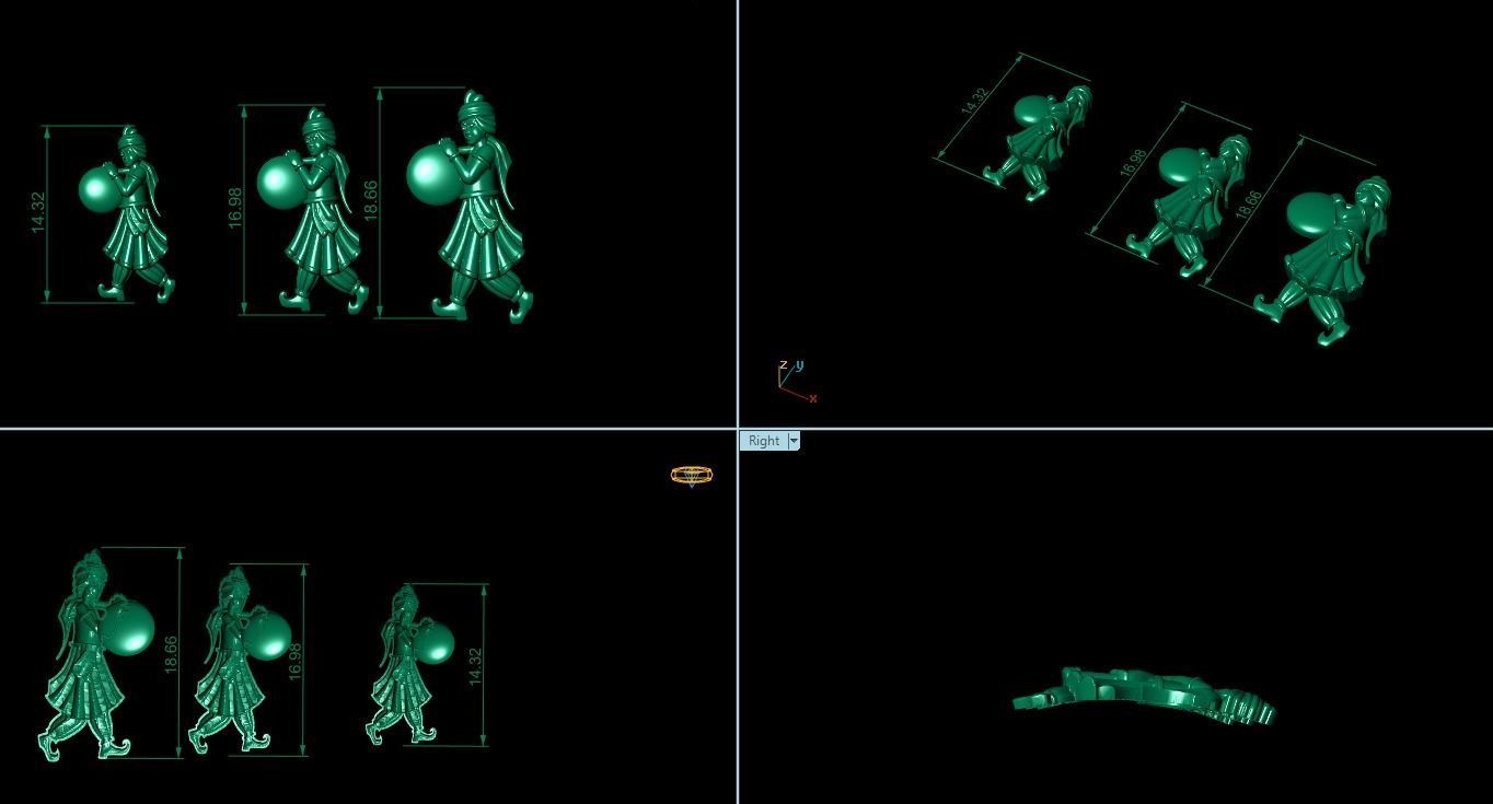 144 PCS MIXED MURTI  3D print model_110