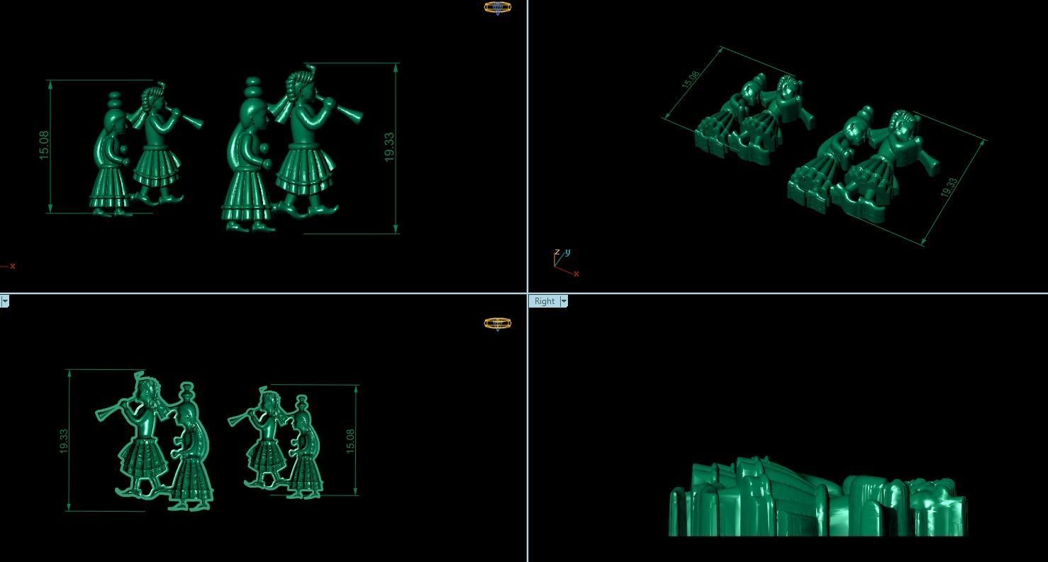 144 PCS MIXED MURTI  3D print model_77