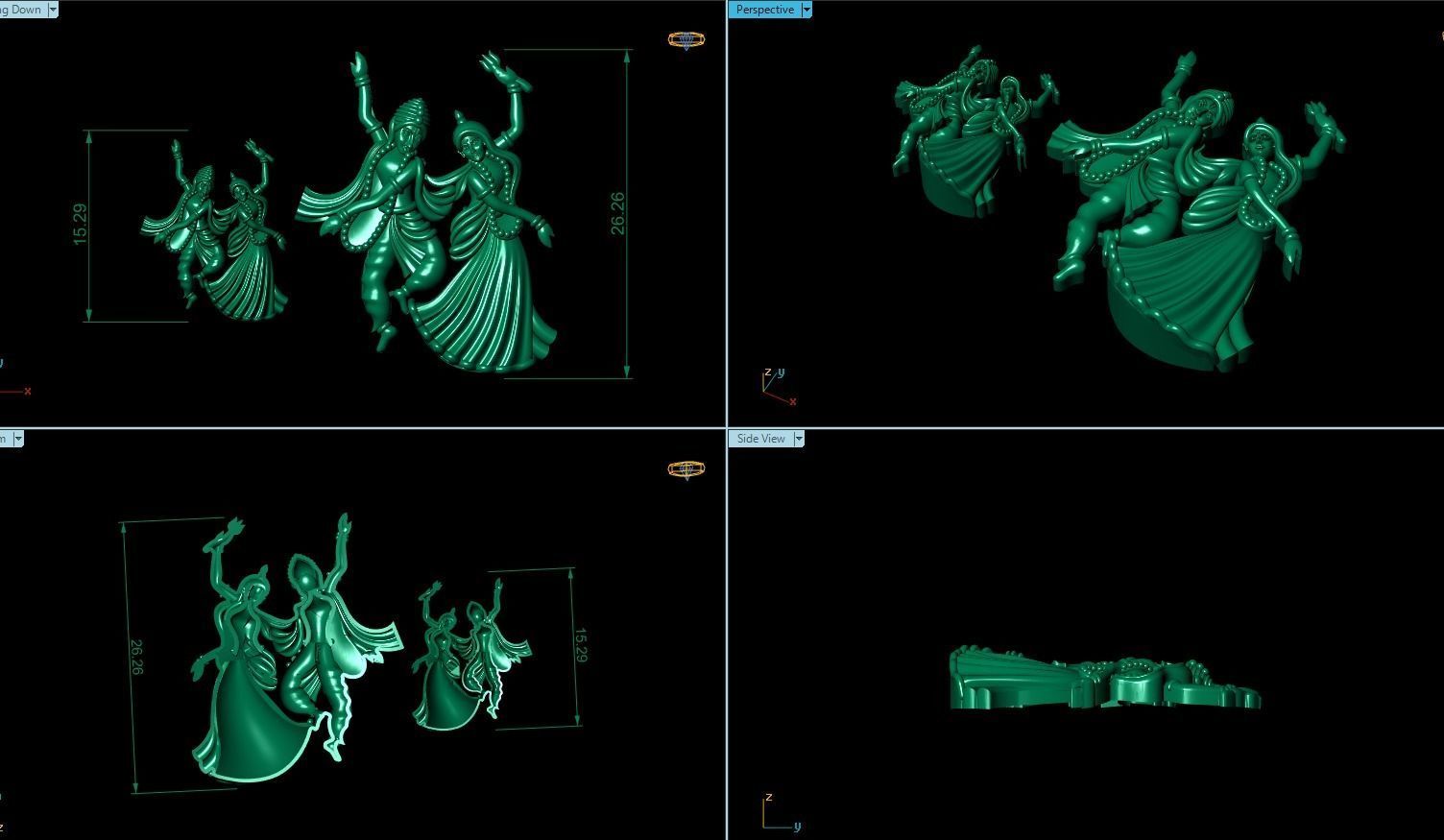 144 PCS MIXED MURTI  3D print model_1