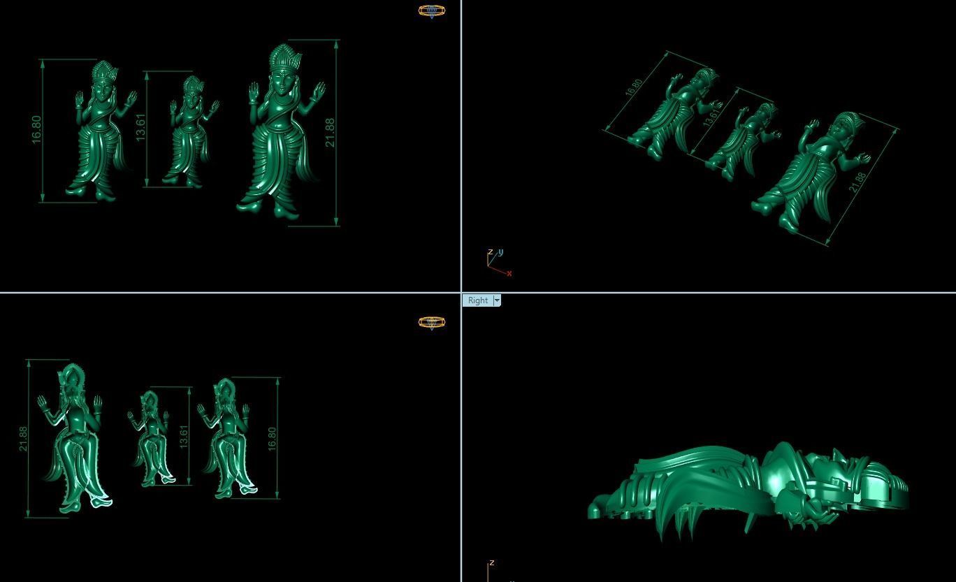 144 PCS MIXED MURTI  3D print model_55