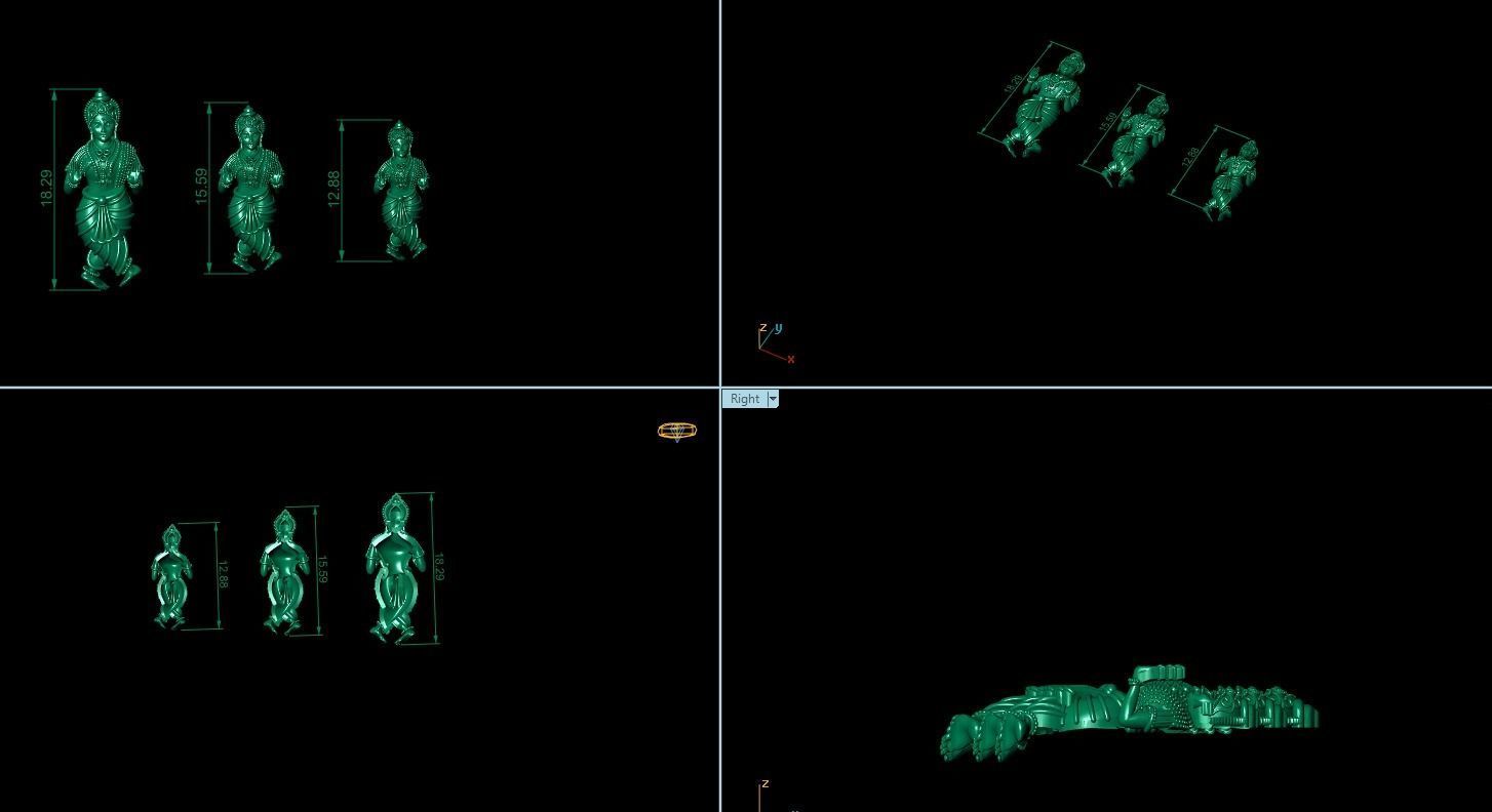 144 PCS MIXED MURTI  3D print model_46