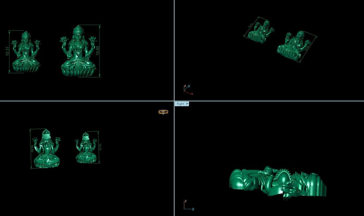 144 PCS MIXED MURTI  3D print model_47