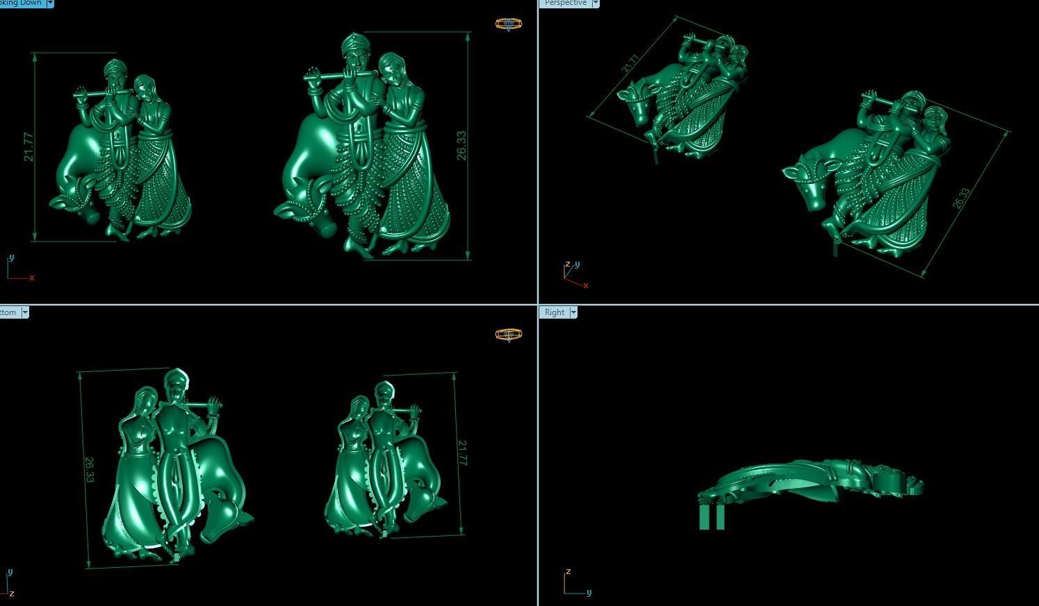 144 PCS MIXED MURTI  3D print model_3