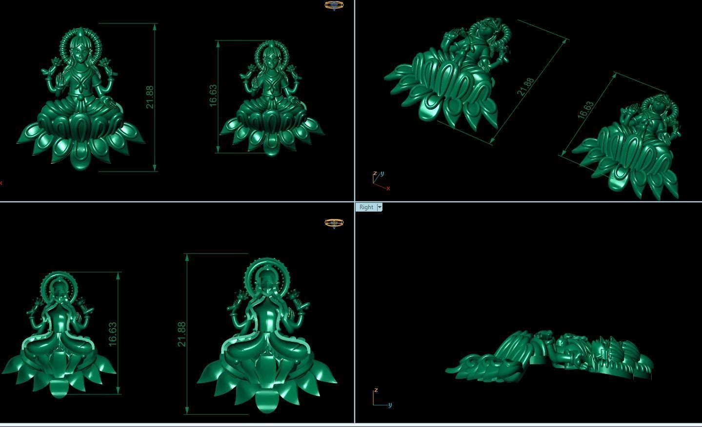 144 PCS MIXED MURTI  3D print model_31