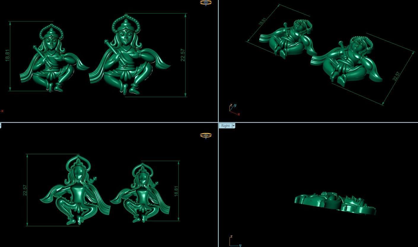 144 PCS MIXED MURTI  3D print model_8