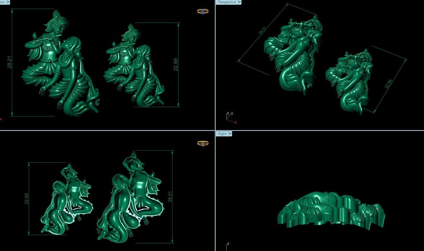 144 PCS MIXED MURTI  3D print model_6