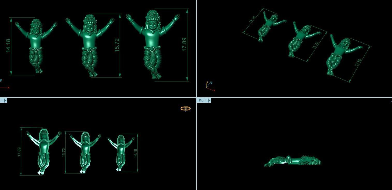 144 PCS MIXED MURTI  3D print model_117