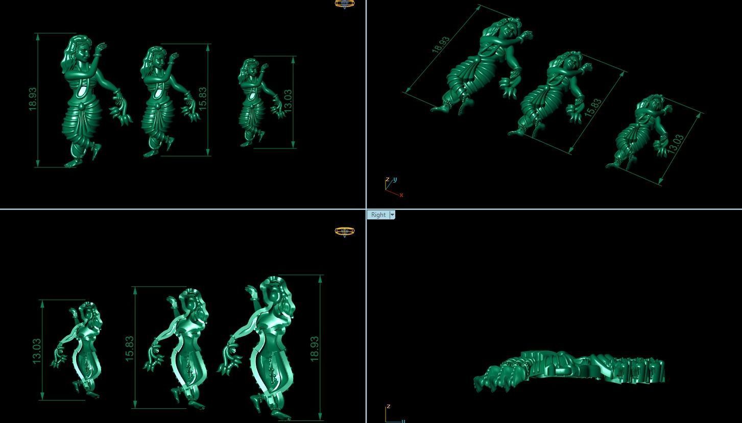 144 PCS MIXED MURTI  3D print model_30