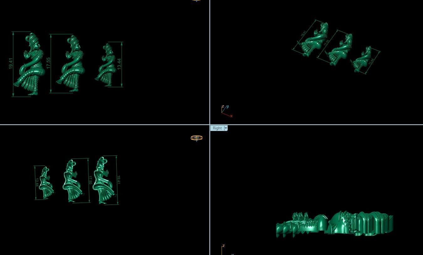 144 PCS MIXED MURTI  3D print model_48