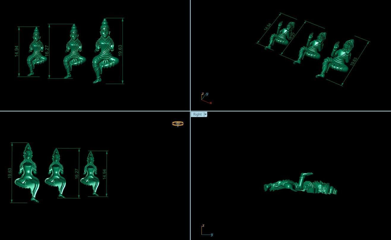 144 PCS MIXED MURTI  3D print model_90