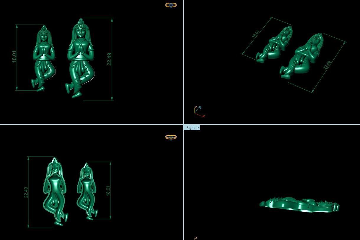 144 PCS MIXED MURTI  3D print model_16