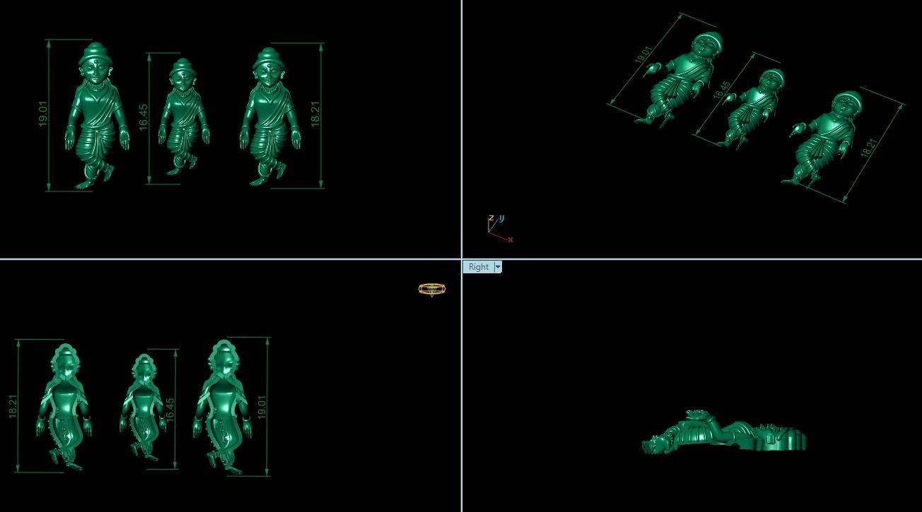 144 PCS MIXED MURTI  3D print model_103