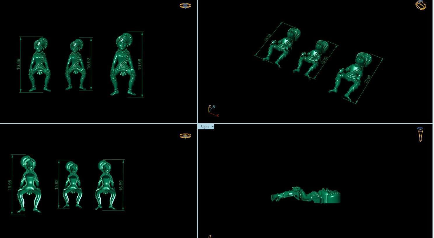 144 PCS MIXED MURTI  3D print model_92