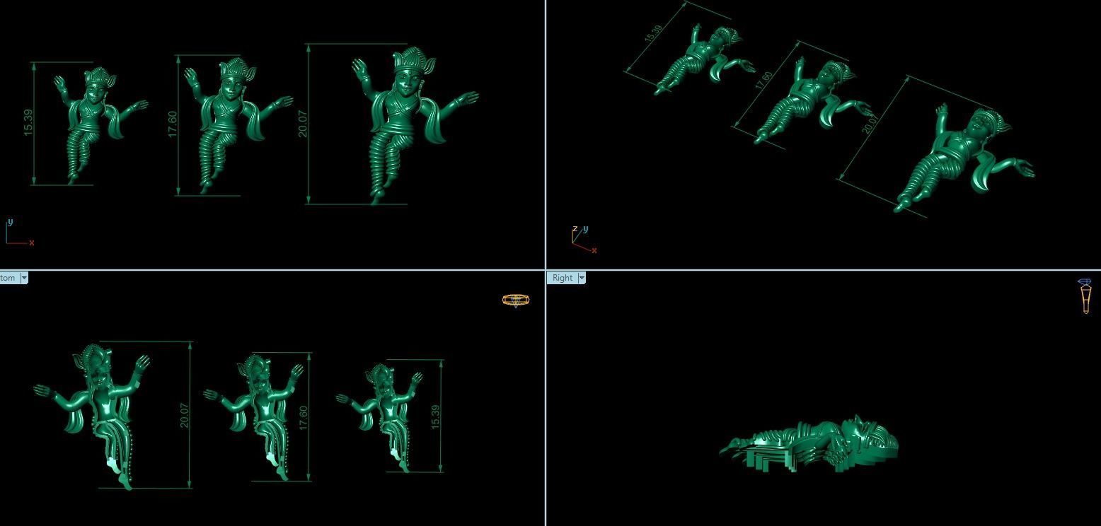 144 PCS MIXED MURTI  3D print model_89