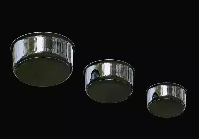 Stainless Steel Saucepan Free 3D model