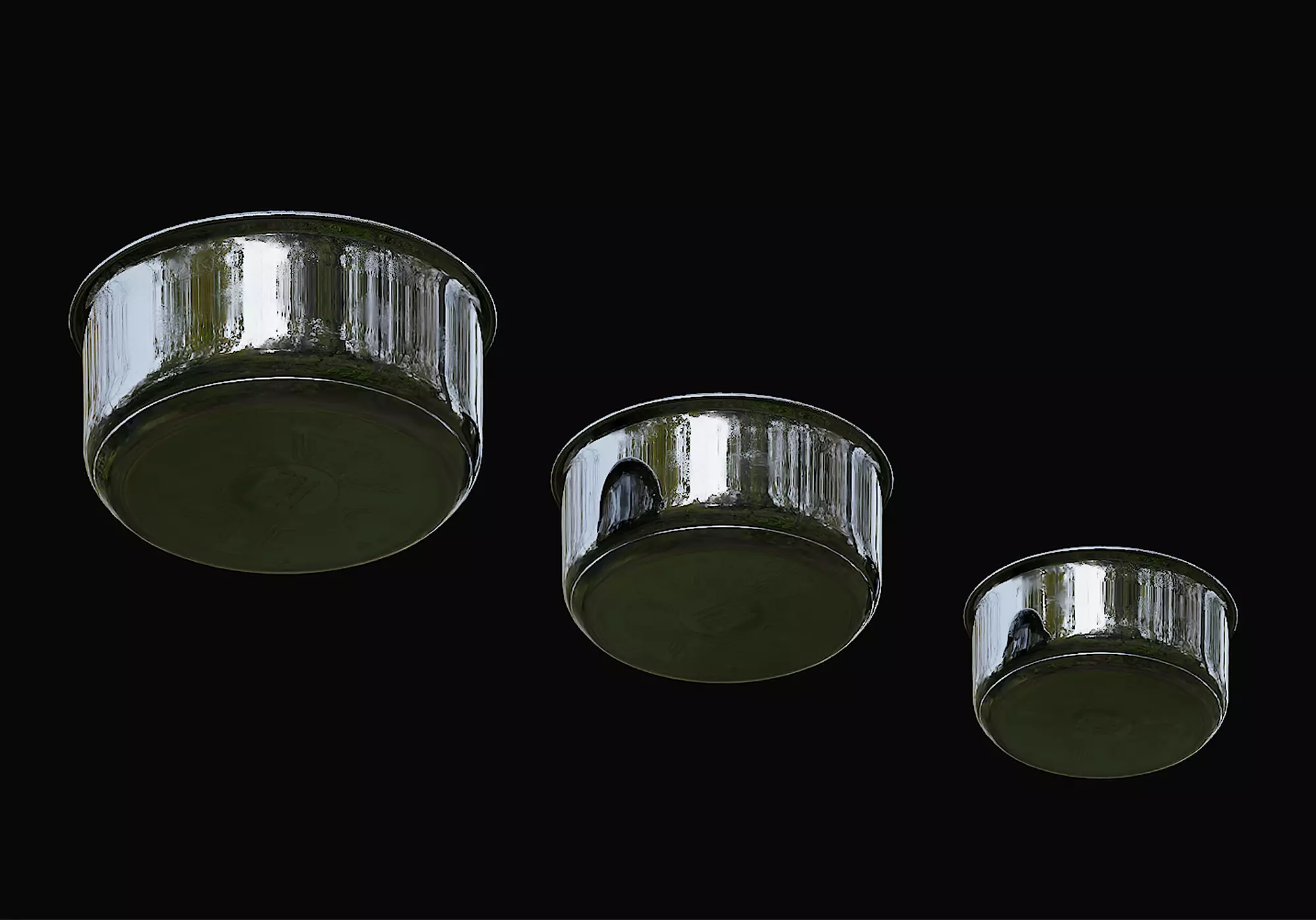 Stainless Steel Saucepan Free 3D model_0