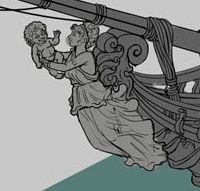 ship classice 3D model_1