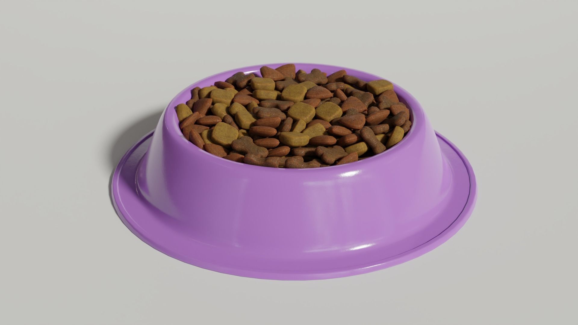 Dog Bowl 03 3D model_8