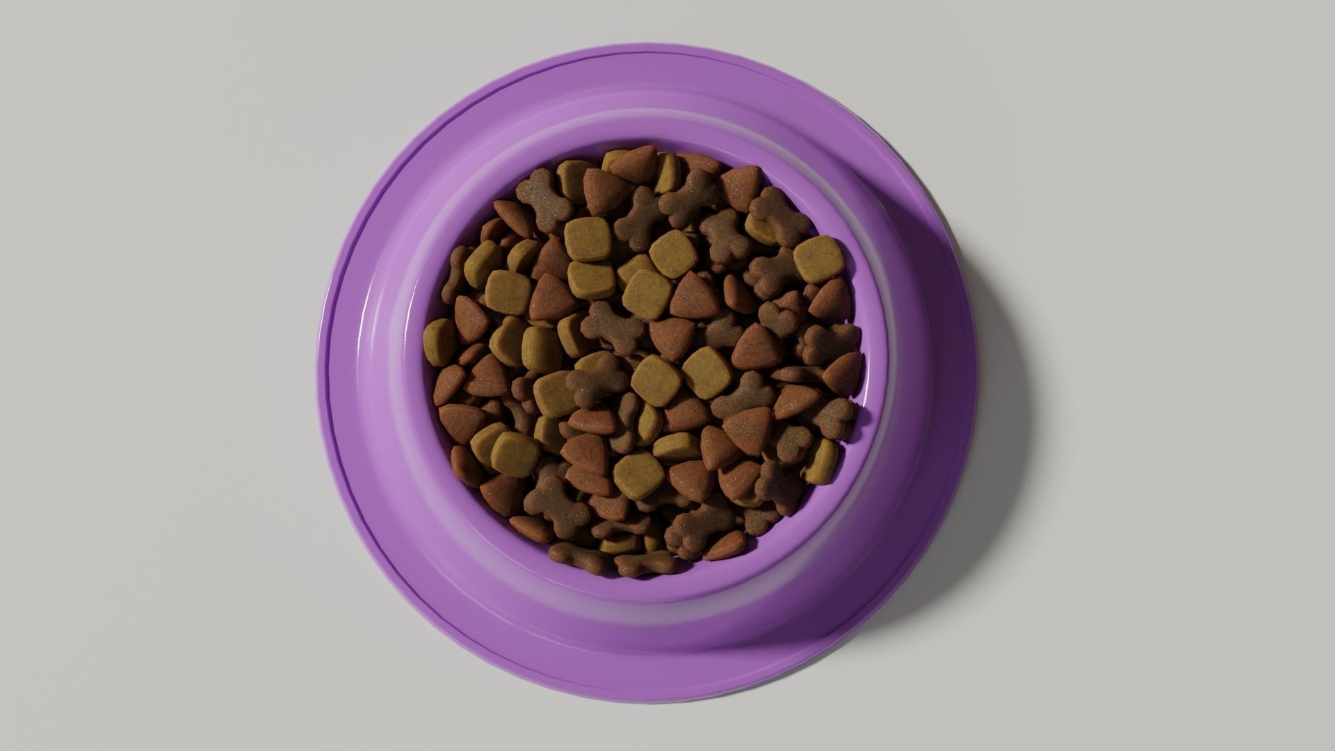 Dog Bowl 03 3D model_6
