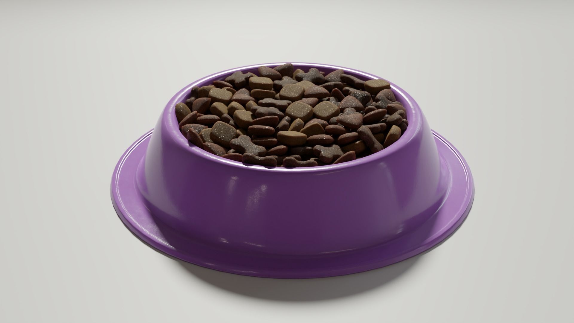 Dog Bowl 03 3D model_7