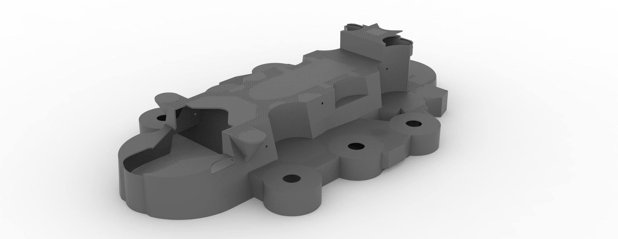 Yamato superstructure full 3D print model_12