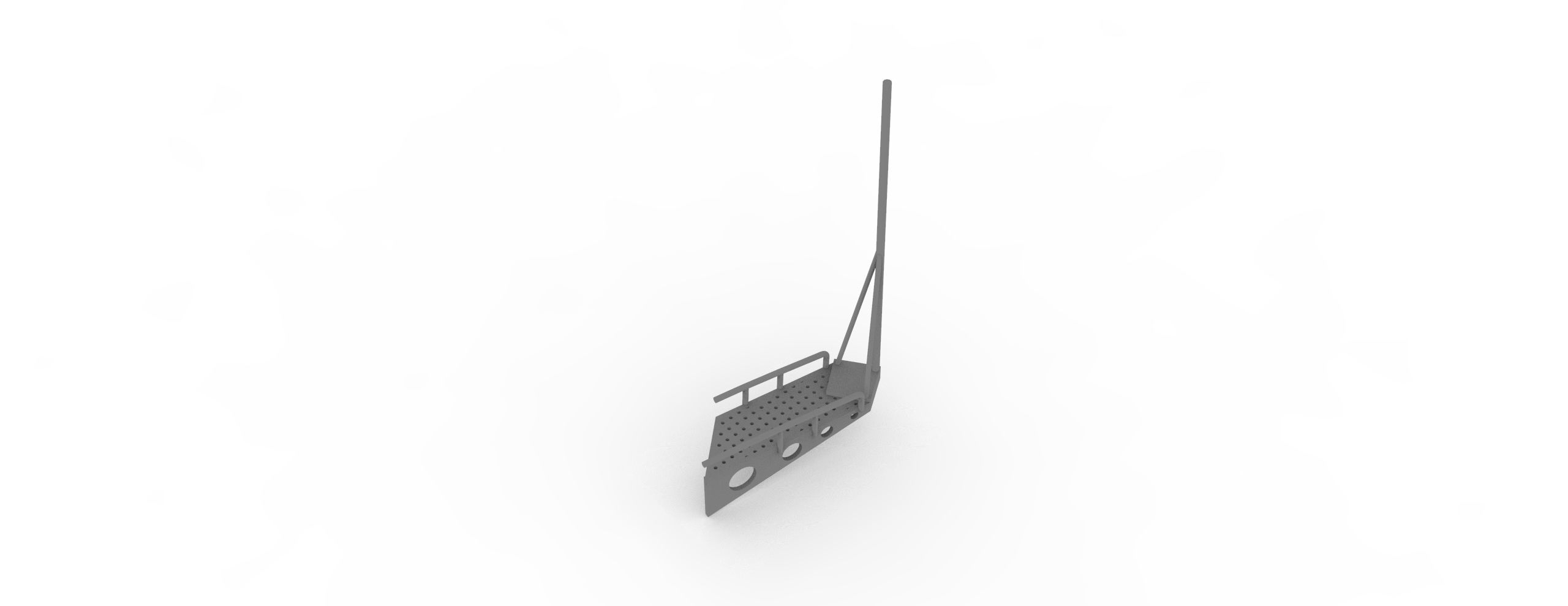 Yamato superstructure full 3D print model_77