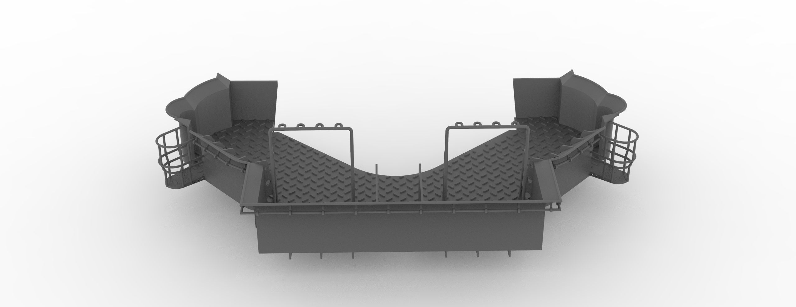 Yamato superstructure full 3D print model_46