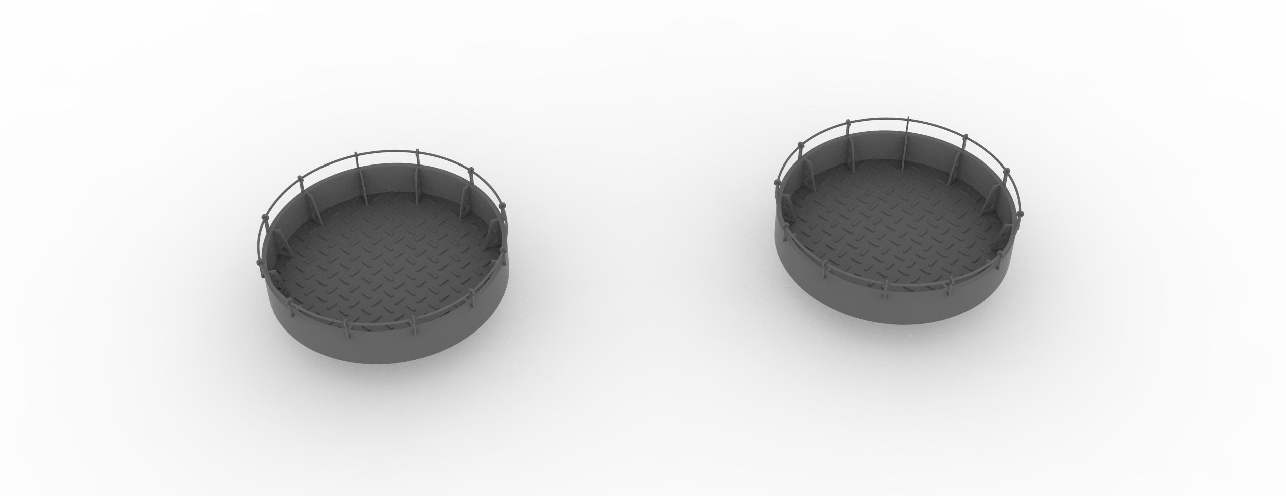 Yamato superstructure full 3D print model_27
